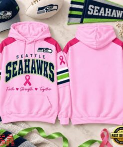 Seattle Seahawks 2026 NFL Breast Cancer Awareness Game Day Hoodie Shirt, Sports Fans 3D Shirt Seattle Seahawks 2026 Nfl Breast Cancer Awareness Game Day Hoodie Shirt