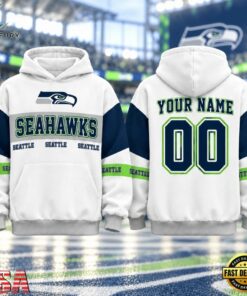 Seattle Seahawks 2026 NFL Gridiron Heritage Varsity Hoodie, Sports Fans 3D Shirt Seattle Seahawks 2026 Nfl Gridiron Heritage Varsity Hoodie