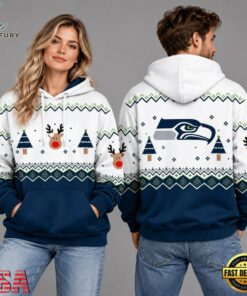Seattle Seahawks NFL Christmas 2026 Limited Edition Hoodie, Sports Fans 3D Shirt Seattle Seahawks Nfl Christmas 2026 Limited Edition Hoodie