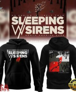 Sleeping With Sirens An Ending In Itself World Tour 2026 Hoodie, Trending Music 3D Tee Sleeping With Sirens AN Ending IN Itself World Tour 2026 Hoodie