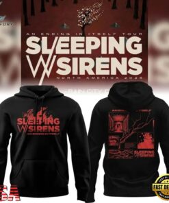 Sleeping With Sirens An Ending In Itself World Tour 2026 Limited Edition Hoodie, Trending Music 3D Tee Sleeping With Sirens AN Ending IN Itself World Tour 2026 Limited Edition Hoodie
