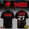 Sleeping With Sirens Australia Tour 3D Shirt, Trending Music 3D Tee Sleeping With Sirens Australia Tour 3D Shirt