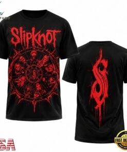 Slipknot Dark Legacy Stadium Tour 2026 Black T Shirt, Trending Music 3D Tee Slipknot Dark Legacy Stadium Tour 2026 Black T Shirt