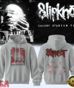 Slipknot sic est Stadium Tour 2027 Hoodie, Trending Music 3D Tee Slipknot Sic Est Stadium Tour 2027 Hoodie