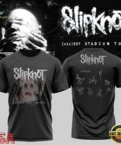 Slipknot sic est Stadium Tour 2027 T Shirt, Trending Music 3D Tee Slipknot Sic Est Stadium Tour 2027 T Shirt