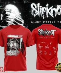 Slipknot sic est Stadium Tour 3D Shirt, Trending Music 3D Tee Slipknot Sic Est Stadium Tour 3D Shirt