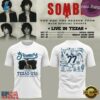 Sombr You Are The Reason Tour Live in Texas 2026 White T Shirt, Viral 3D Graphic Tee Sombr You Are The Reason Tour Live IN Texas 2026 White T Shirt