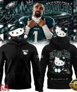 Speicla Edition Philadelphia Eagles x Hello Kitty 2026 Hoodie, Viral 3D Graphic Tee Speicla Edition Philadelphia Eagles X Hello Kitty 2026 Hoodie