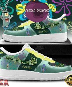 SpongeBob SquarePants 2026 Limited Edition Air Force 1 Shoes, Music Lover AF1 Shoes Spongebob Squarepants 2026 Limited Edition Air Force 1 Shoes