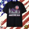 Sydney Roosters 2026 City Skyline Roster Graphic T Shirt, Trendy 2D Print Shirt Sydney Roosters 2026 City Skyline Roster Graphic T Shirt
