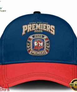 Sydney Roosters 2026 NRL Premiers Cap, Fashion Baseball Cap Sydney Roosters 2026 Nrl Premiers Cap