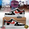 System Of A Down And Faith No More Australia x New Zealand Tour Air Force 1 Shoes, Music Lover AF1 Shoes System OF A Down And Faith NO More Australia X New Zealand Tour Air Force 1 Shoes