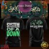 System Of A Down Sick New World Texas 2026 Graphic T Shirt, Trending Music 3D Tee System OF A Down Sick New World Texas 2026 Graphic T Shirt
