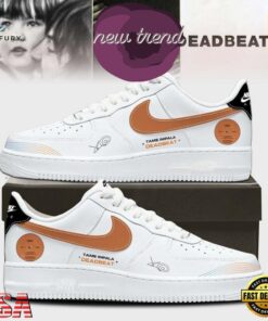 Tame Impala Deadbeat Tour 2026 Personalized Air Force 1 Shoes Sneakers, Music Lover AF1 Shoes Tame Impala Deadbeat Tour 2026 Personalized Air Force 1 Shoes Sneakers