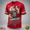 Tampa Bay Buccaneers NFL Popeye Bold Cartoon Athletes 3D T Shirt, Sports Fans 3D Shirt Tampa Bay Buccaneers Nfl Popeye Bold Cartoon Athletes 3D T Shirt