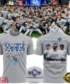 Tampa Bay Rays Fanatics Gray 2026 MLB Postseason Moving On Roster Graphic T Shirt, Viral 3D Graphic Tee Tampa Bay Rays Fanatics Gray 2026 Mlb Postseason Moving ON Roster Graphic T Shirt