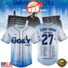 Teddy Swims The UGLY Tour Europe & UK 2027 Limited Edition Baseball Jersey, Music Artist Baseball Jersey Teddy Swims The Ugly Tour Europe UK 2027 Limited Edition Baseball Jersey