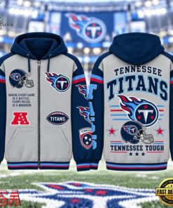 Tennessee Titans NFL Gridiron Heritage Zip Hoodie, Sports Fans 3D Shirt Tennessee Titans Nfl Gridiron Heritage Zip Hoodie