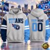 Tennessee Titans NFL Two Tone Colorblock Varsity Hoodie, Sports Fans 3D Shirt Tennessee Titans Nfl Two Tone Colorblock Varsity Hoodie