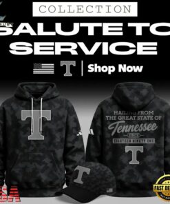 Tennessee Volunteers Football Salute to Service Camo 2026 Limited Edition Hoodie, Viral 3D Graphic Tee Tennessee Volunteers Football Salute TO Service Camo 2026 Limited Edition Hoodie