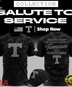 Tennessee Volunteers Football Salute to Service Camo 2026 Limited Edition T Shirt, Viral 3D Graphic Tee Tennessee Volunteers Football Salute TO Service Camo 2026 Limited Edition T Shirt