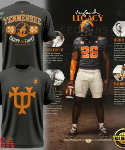 Tennessee Volunteers Neyland Legacy Smokey Grey 2026 T Shirt, Viral 3D Graphic Tee Tennessee Volunteers Neyland Legacy Smokey Grey 2026 T Shirt