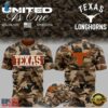 Texas Longhorns 2026 Military Appreciation Sideline Dri FIT Camo T Shirt, Viral 3D Graphic Tee Texas Longhorns 2026 Military Appreciation Sideline Dri Fit Camo T Shirt