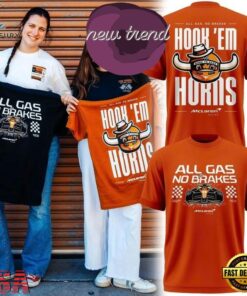 Texas Longhorns McLaren Racing Team Hook Em Horns 2026 T Shirt, Viral 3D Graphic Tee Texas Longhorns Mclaren Racing Team Hook EM Horns 2026 T Shirt
