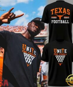 Texas Longhorns Unite The Family T Shirt, Viral 3D Graphic Tee Texas Longhorns Unite The Family T Shirt