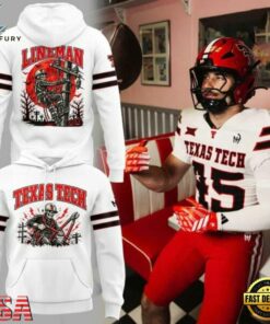 Texas Tech Red Raiders Lineman Halloween 2026 Hoodie, Viral 3D Graphic Tee Texas Tech Red Raiders Lineman Halloween 2026 Hoodie