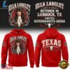 Texas Tech Red Raiders x Ella Langley Choosin Texas The Dandelion Tour 2026 Red Hoodie, Trending Music 3D Tee Texas Tech Red Raiders X Ella Langley Choosin Texas The Dandelion Tour 2026 Red Hoodie