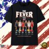 The Fever Indiana 2026 Basketball Roster Signatures T Shirt, Trendy 2D Print Shirt The Fever Indiana 2026 Basketball Roster Signatures T Shirt