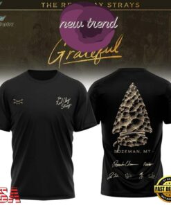 The Red Clay Strays Grateful Tour 2026 Graphic T Shirt, Trending Music 3D Tee The Red Clay Strays Grateful Tour 2026 Graphic T Shirt