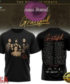 The Red Clay Strays Grateful Tour 2026 Schedule Graphic 3D Shirt, Trending Music 3D Tee The Red Clay Strays Grateful Tour 2026 Schedule Graphic 3D Shirt