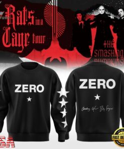 The Smashing Pumpkins The Rats In A Cage Tour 2026 Black Sweatshirt, Trending Music 3D Tee The Smashing Pumpkins The Rats IN A Cage Tour 2026 Black Sweatshirt