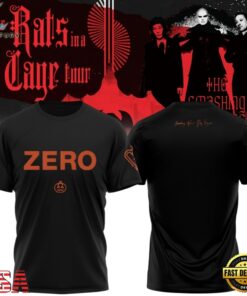 The Smashing Pumpkins The Rats In A Cage Tour 2026 Black T Shirt, Trending Music 3D Tee The Smashing Pumpkins The Rats IN A Cage Tour 2026 Black T Shirt