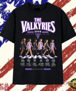 The Valkyries 2026 Abbey Road Signatures Vintage T Shirt, Trendy 2D Print Shirt The Valkyries 2026 Abbey Road Signatures Vintage T Shirt