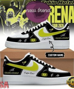 Tokio Hotel ARENA TOUR 2026 Special New Air Force 1 Shoes, Music Lover AF1 Shoes Tokio Hotel Arena Tour 2026 Special New Air Force 1 Shoes