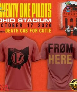 Twenty One Pilots Ohio Stadium October 17 2026 Limited T Shirt, Trending Music 3D Tee Twenty One Pilots Ohio Stadium October 17 2026 Limited T Shirt