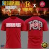 Twenty One Pilots x Ohio State Buckeyes Ohio Stadium 2026 Red T Shirt, Trending Music 3D Tee Twenty One Pilots X Ohio State Buckeyes Ohio Stadium 2026 Red T Shirt