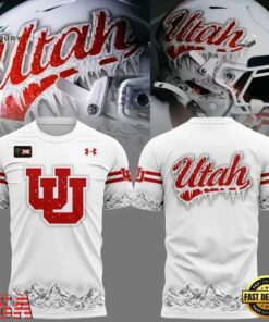 Utah Utes football Ice Cold White Out 2026 Limited Edition 3D Shirt, Viral 3D Graphic Tee Utah Utes Football Ice Cold White Out 2026 Limited Edition 3D Shirt