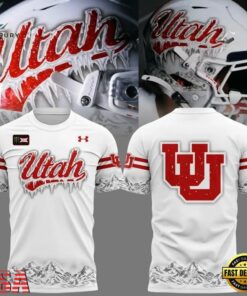 Utah Utes football Ice Cold White Out 2026 New Design T Shirt, Viral 3D Graphic Tee Utah Utes Football Ice Cold White Out 2026 New Design T Shirt