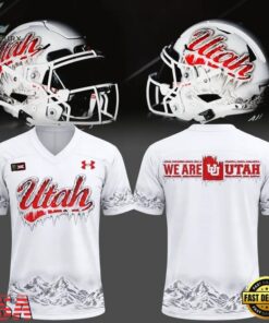 Utah Utes football Ice Cold White Out Exclusive 2026 Football Jersey, Fashion Football Jersey Utah Utes Football Ice Cold White Out Exclusive 2026 Football Jersey