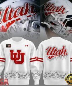 Utah Utes football Ice Cold White Out Exclusive 2026 Sweatshirt, Viral 3D Graphic Tee Utah Utes Football Ice Cold White Out Exclusive 2026 Sweatshirt