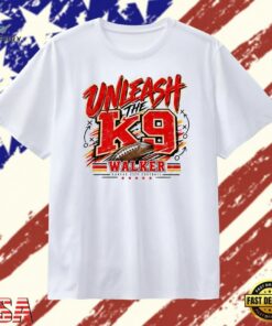 Walker Unleash the K9 Kansas City Football T Shirt, Trendy 2D Print Shirt Walker Unleash The K9 Kansas City Football T Shirt