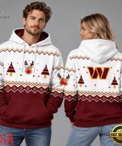 Washington Commanders NFL Christmas 2026 Limited Edition Hoodie, Sports Fans 3D Shirt Washington Commanders Nfl Christmas 2026 Limited Edition Hoodie