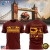 Washington Commanders NFL London Games 2026 New Design T Shirt, Viral 3D Graphic Tee Washington Commanders Nfl London Games 2026 New Design T Shirt