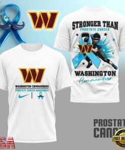Washington Commanders NFL Prostate Cancer Awareness Month 3D Shirt, Sports Fans 3D Shirt Washington Commanders Nfl Prostate Cancer Awareness Month 3D Shirt