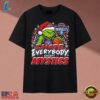 Washington Mystics I Hate Everybody Except Mystics Grinch Christmas T Shirt, Trendy 2D Print Shirt Washington Mystics I Hate Everybody Except Mystics Grinch Christmas T Shirt