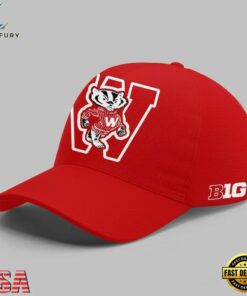 Wisconsin Badgers Football ThrowBack 2026 Limited Edition Cap, Fashion Baseball Cap Wisconsin Badgers Football Throwback 2026 Limited Edition Cap